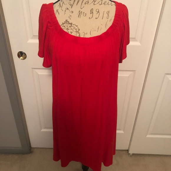 Nordstrom Red Summer Dress, Size XL - Picture 2 of 14